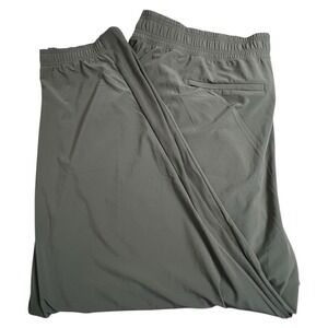Athleta Womens Plus Size 26 Green Brooklyn Jogger Pant Zip‎ Pockets #530631